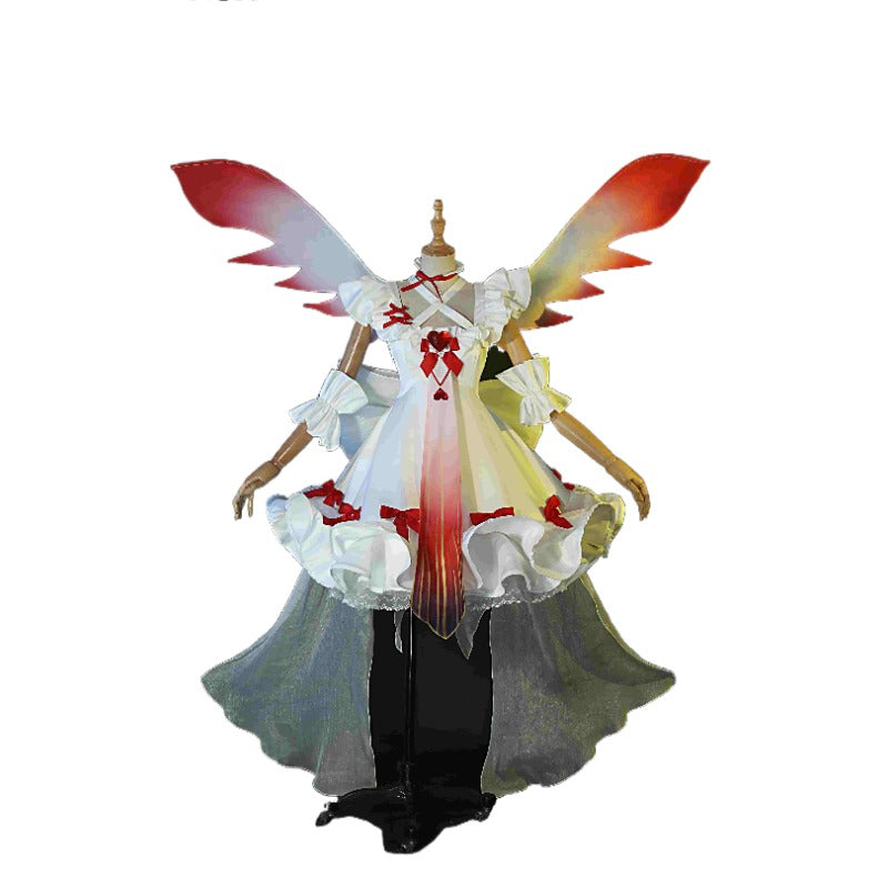 Halloweez Miku Cosplay Costume - Cute Angel Halloween Garden of Eden Dress - Halloweez