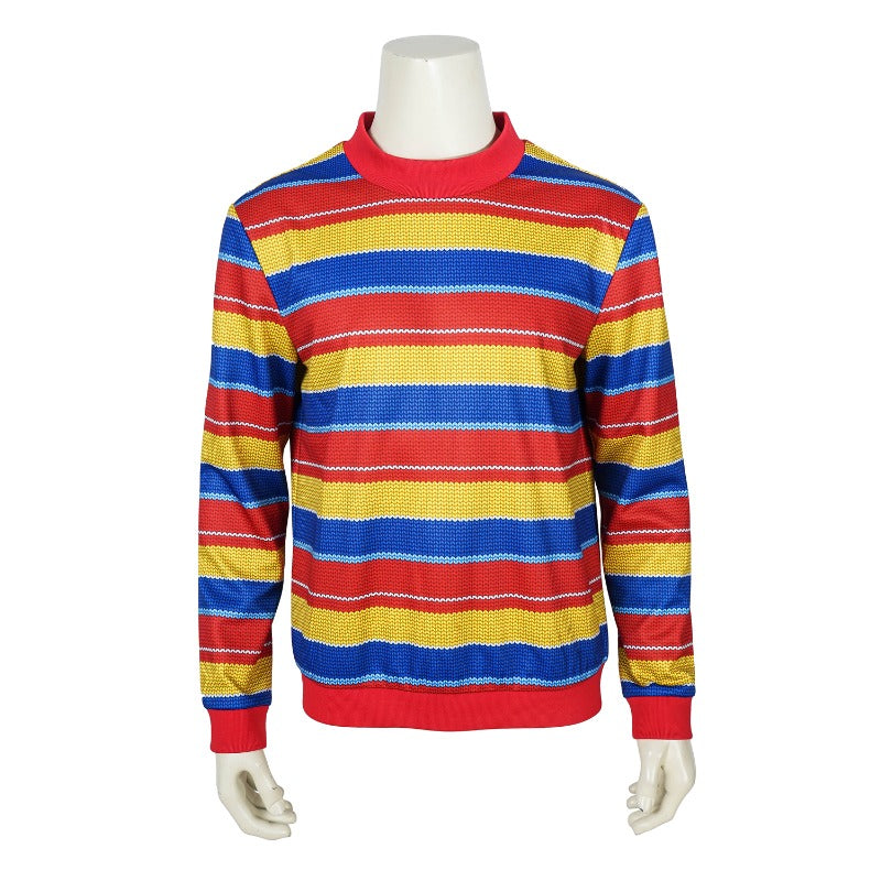 Halloweez Chucky Suit Cosplay Costume - Scary Halloween Icon Outfit for Events