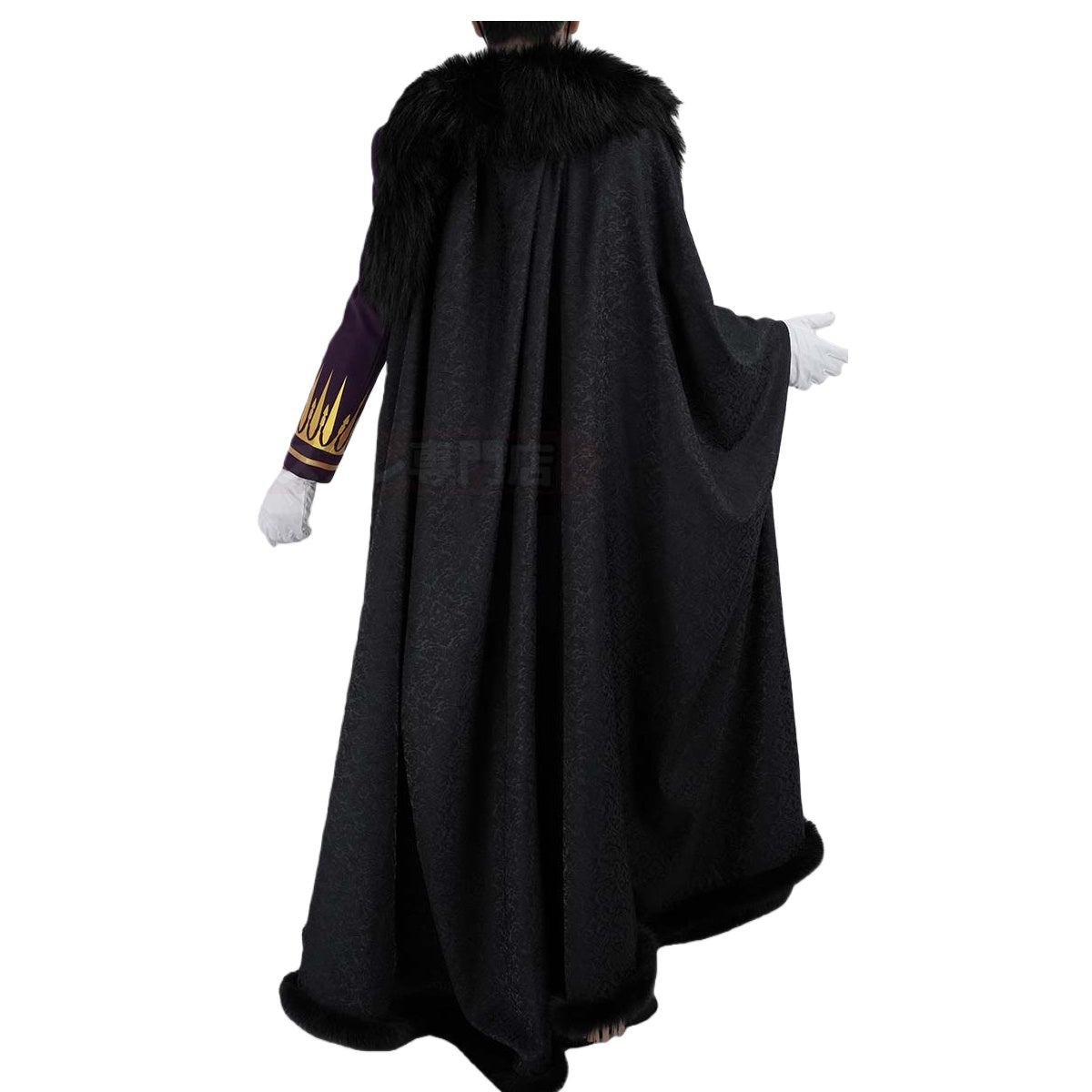 Tokyo Revengers AU Gray Valley Orchid Cosplay Costume with Fur Collar - Complete Cospaly Outfit for Anime Conventions - Halloweez