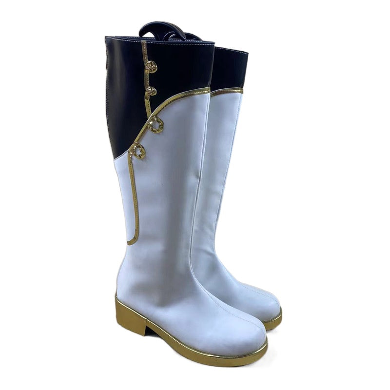 1680 Meet in the Cold Water Gentle Cosplay Shoes for Anime Conventions - Halloweez