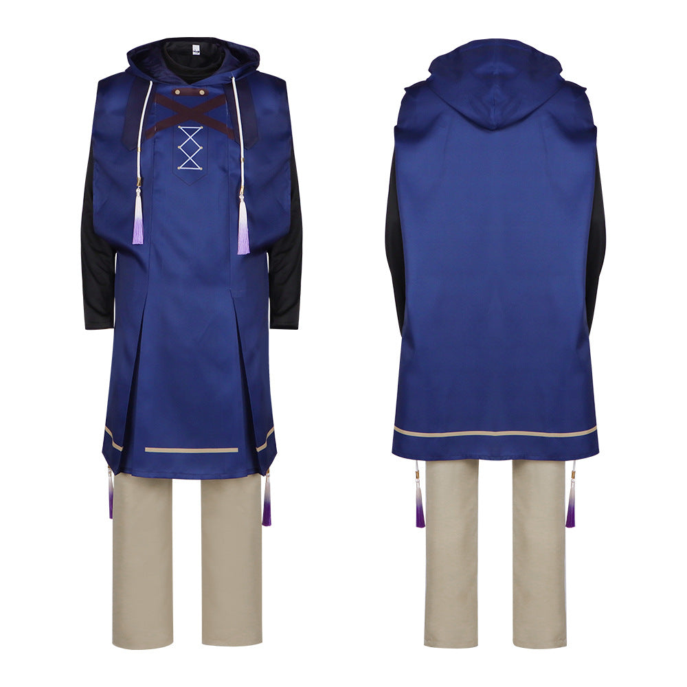 The Secret of the Silent Witch Louis Mira Cosplay Costume Anime Robe - Premium Quality - Halloweez
