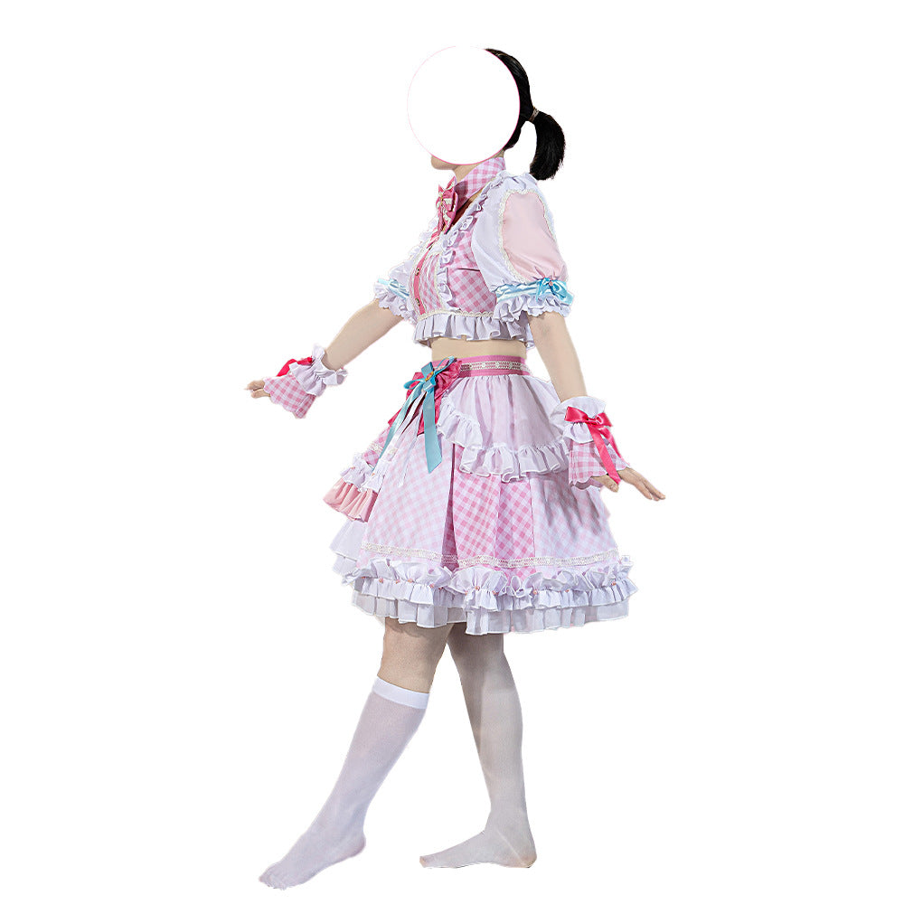 Bangdream Maruyama Aya Cosplay Costume - BanG Dream! Game Outfit for Women - Halloweez