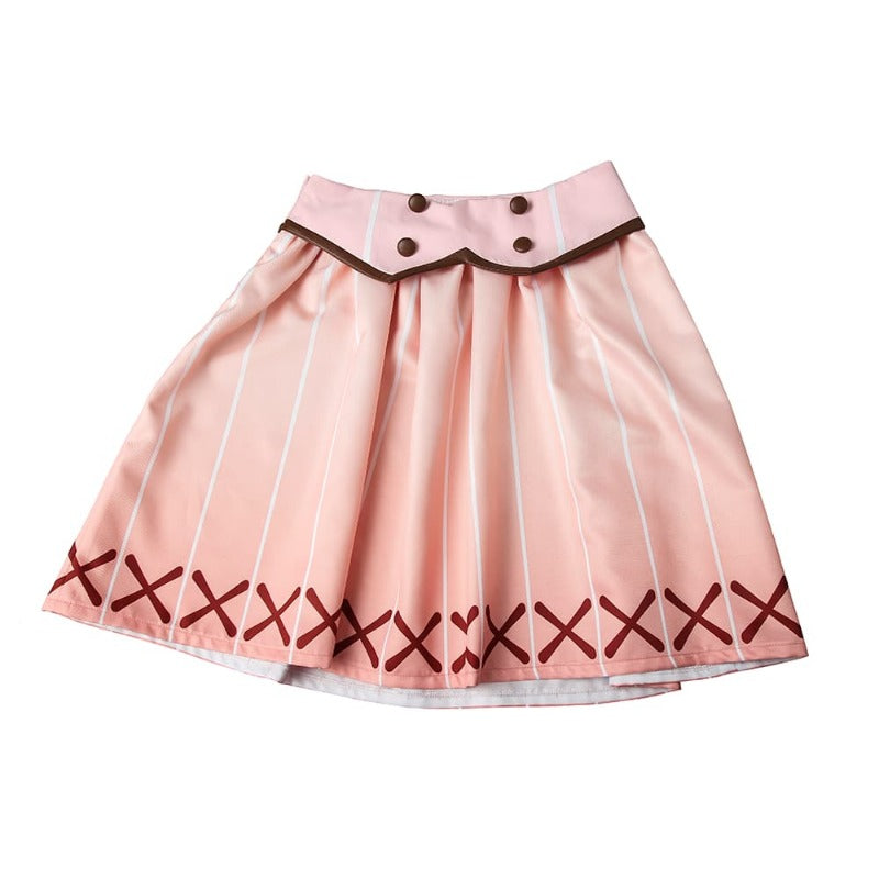 Halloweez Rurikawa Yuki Cosplay Wig - MANKAI Summer Troupe School JK Uniform for Halloween & Parties