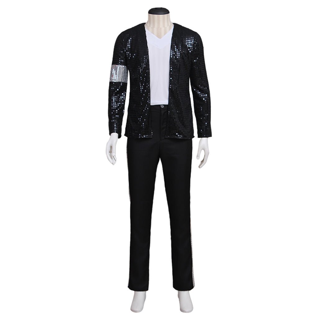 Famous Celebrity Cosplay Costume Jacket & Suit | Stage Performance Outfit with Hat, Top, Pants | Perfect for Halloween, Dance, and Party Events - Coscosmos