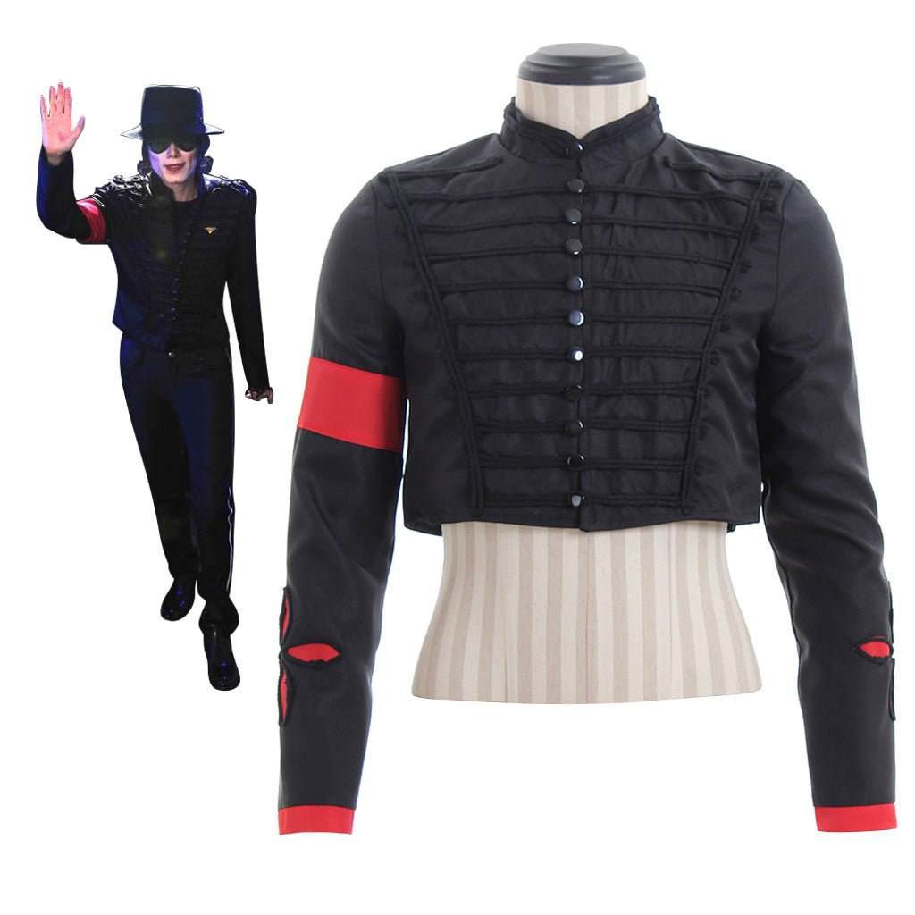 Famous Celebrity Cosplay Costume Jacket & Suit | Stage Performance Outfit with Hat, Top, Pants | Perfect for Halloween, Dance, and Party Events - Coscosmos