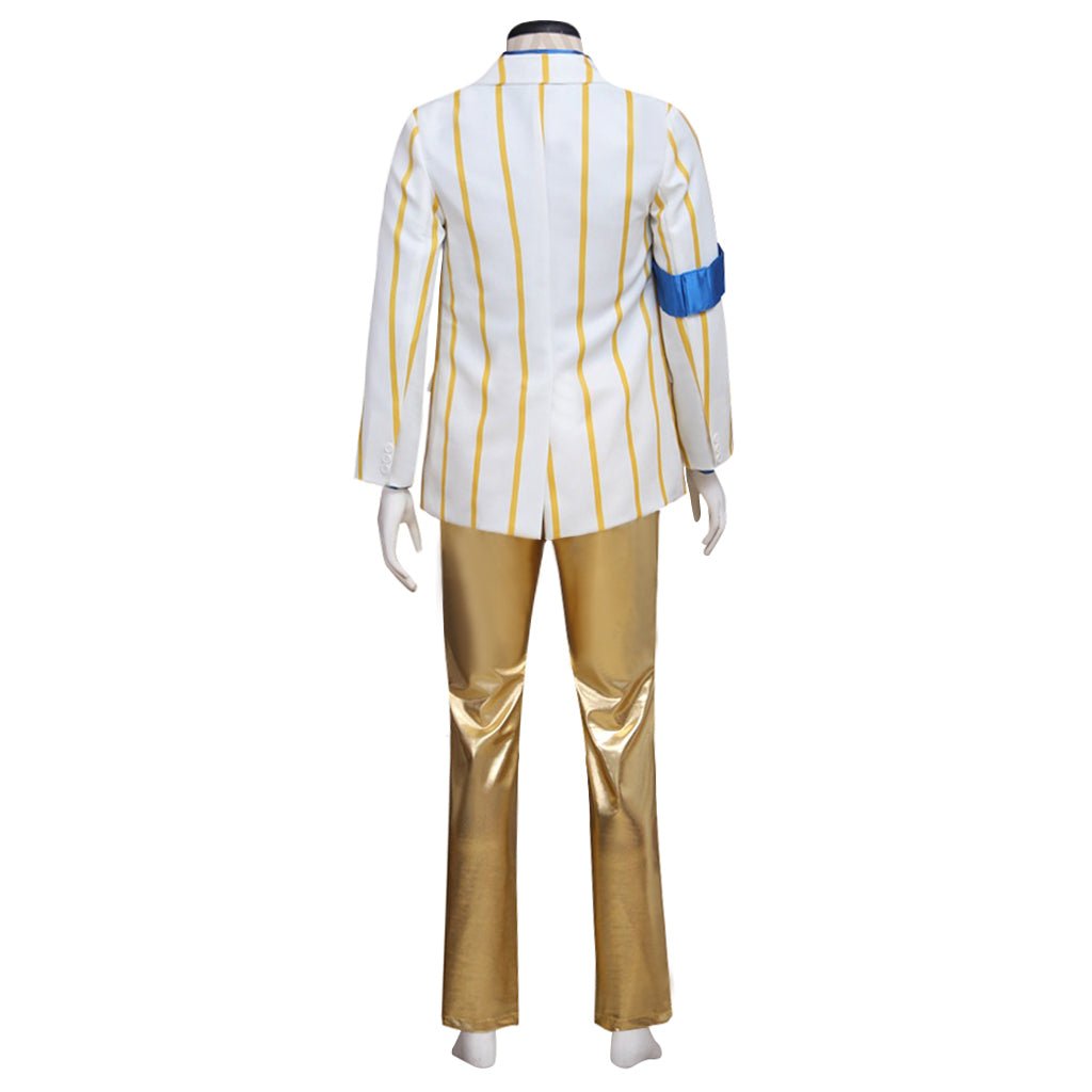 Famous Celebrity Cosplay Costume Jacket & Suit | Stage Performance Outfit with Hat, Top, Pants | Perfect for Halloween, Dance, and Party Events - Coscosmos