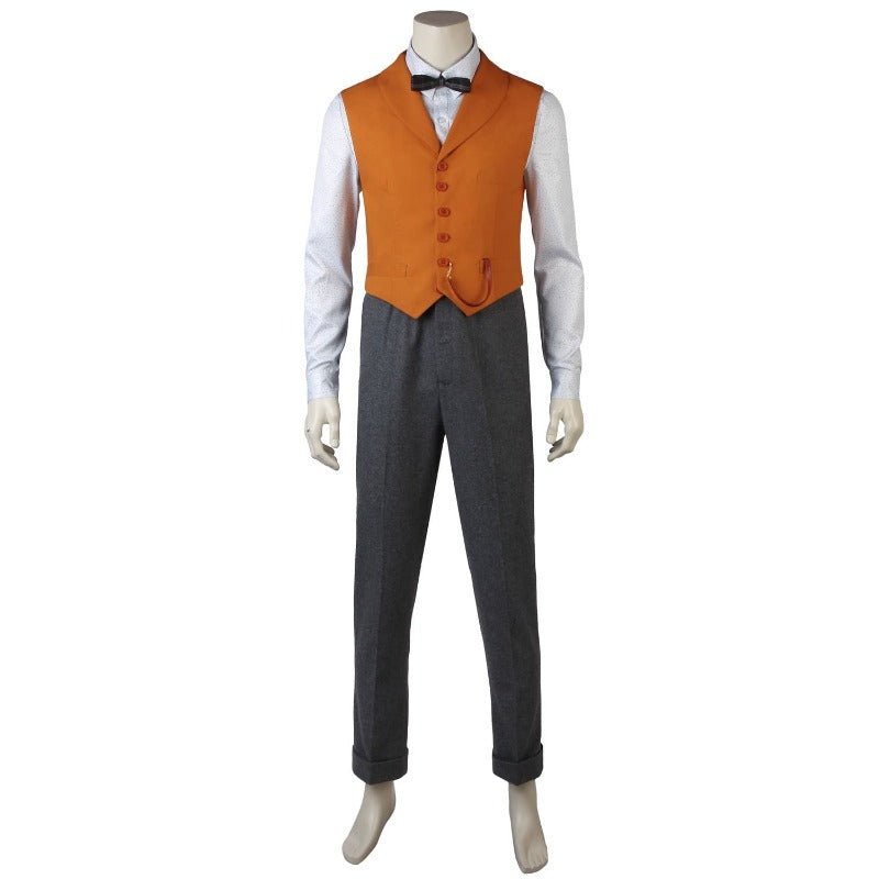 Fantastic Beasts Newt Scamander Cosplay Costume - The Crimes of Grindelwald Edition - Coscosmos