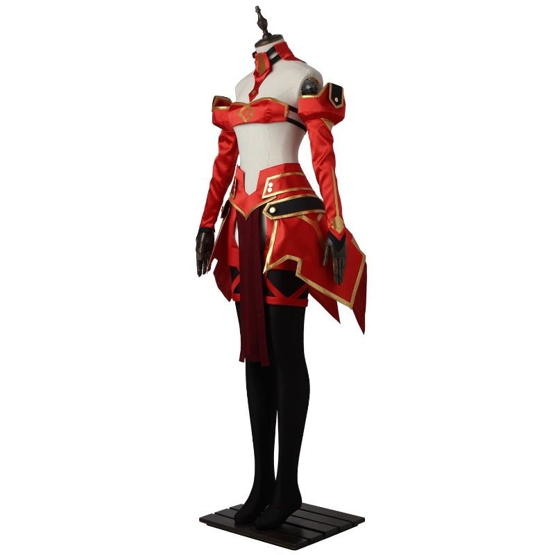 Fate/Apocrypha Saber Mordred Cosplay Costume Custom - Made Uniform Suit Free Shipping - Coscosmos