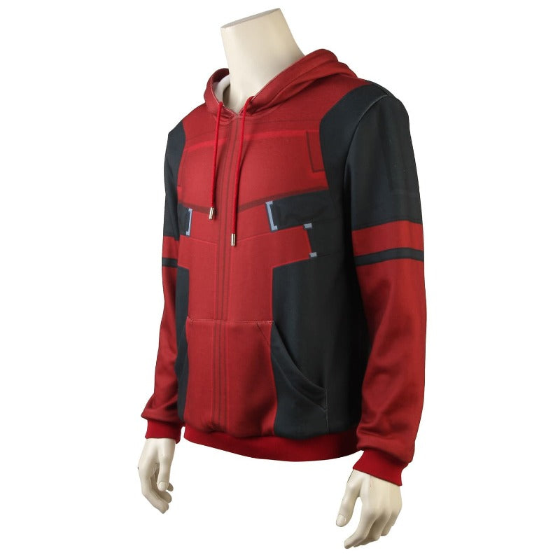 Halloweez Deadpool Hoodie Cosplay Costume - The Ultimate Comfortable and Stylish Outfit for Enthusiasts