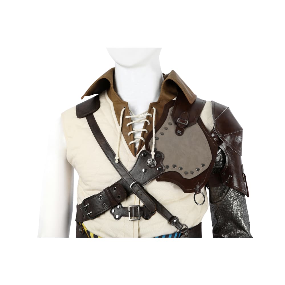 Monster Hunter Wilds Official Hope Set Male Cosplay Costume, High Quality Video Game Outfit - Halloweez