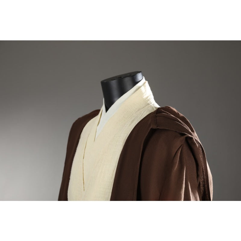 Halloweez Obi-Wan Kenobi Cosplay Costume - Full Set Including Robe and Cloak for Halloween - Halloweez