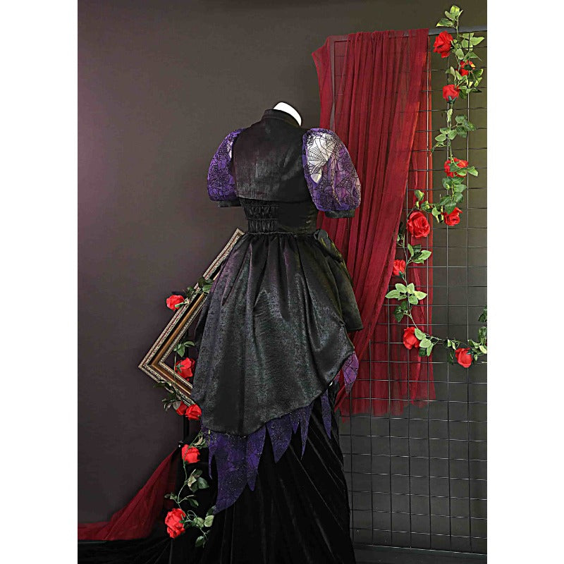 Halloweez Anime Dress-Up Darling Marin Kitagawa Sexy Witch Dress with Wig and Cap Cosplay Costume for Women