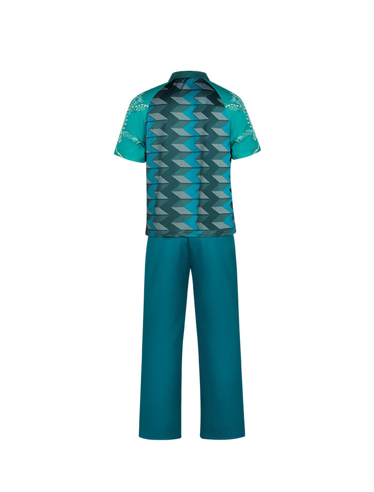 2024 New Breakdance Costume Australian Rugby Team Uniform for Stage Performance
