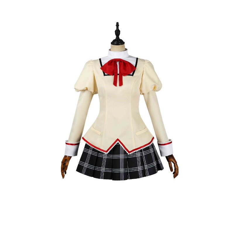 Halloweez Kaname Madoka Cosplay Costume - Puella Magi Madoka Magica Anime Outfit for Adults