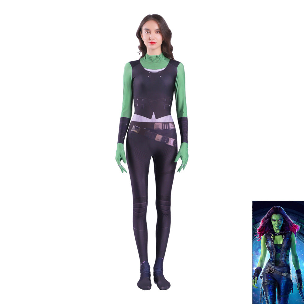 Kamo/Lala Jumpsuit Adult Kids Cosplay Costume One Piece for Party Roleplay - Halloweez