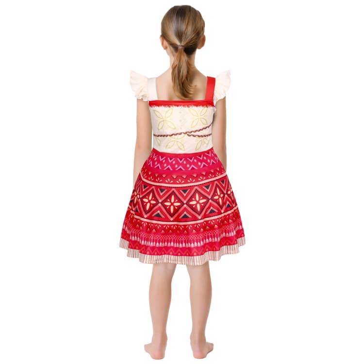 Moana Cosplay Beach Dress Costume for Women Girls Halloween Party Performance - Halloweez