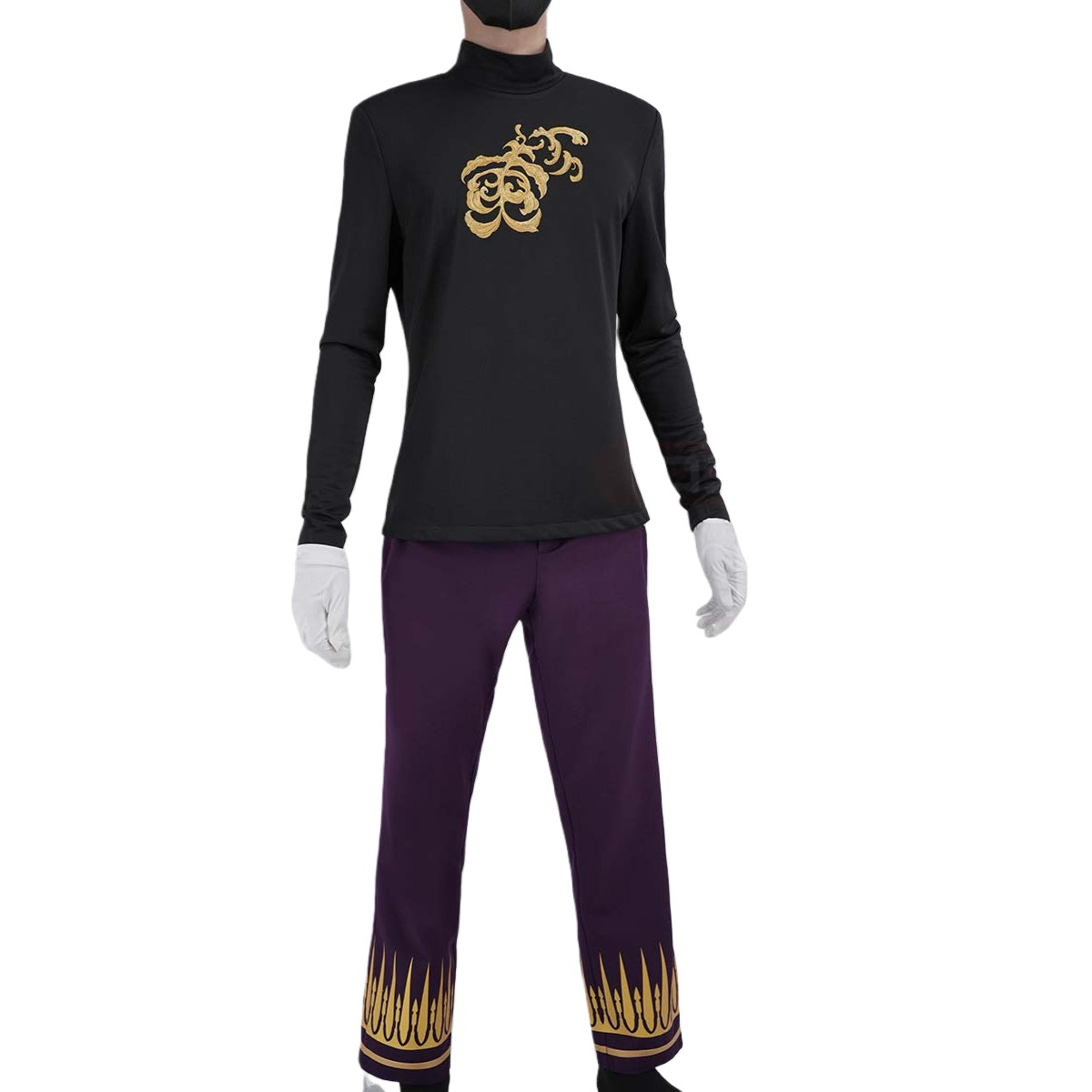 Tokyo Revengers AU Gray Valley Orchid Cosplay Costume with Fur Collar - Complete Cospaly Outfit for Anime Conventions - Halloweez