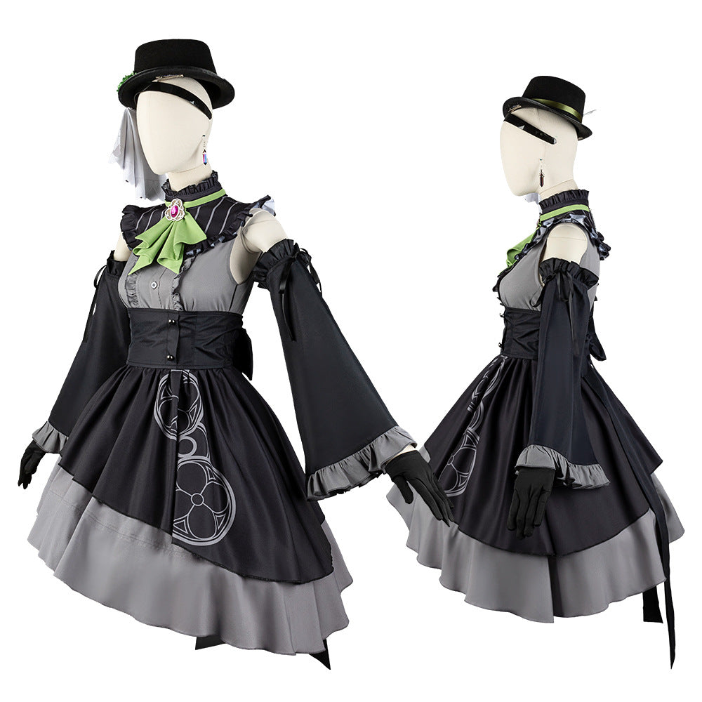 BlueSakurako anime cosplay game dress from Blue Archive - Sakurako Character Costume - Halloweez