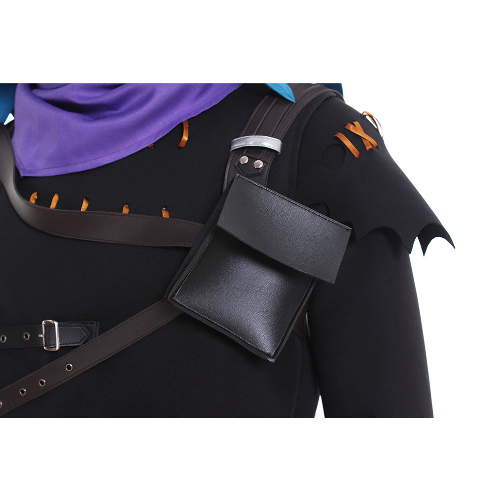 Halloweez Men's Raven Demon Cosplay Costume - Full Set Game Cosplay Outfit