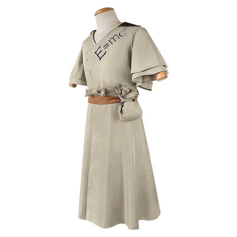Dr.STONE Senku Ishigami Cosplay Costume Anime Outfit - Halloweez