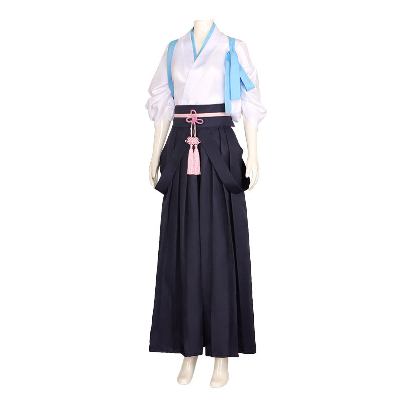 Genshin Impact Ayaka Kamisato Cosplay Costume - Kendo Kimono for Game Performance - Halloweez