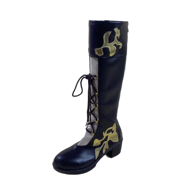 1706 Fei Jasmine Jiong Cosplay Shoes for Anime Conventions and Performances - Halloweez