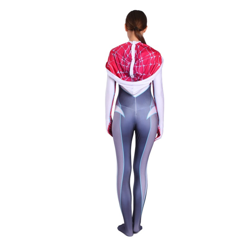 Spider-Gwen Cosplay Costume for Kids and Adults - Halloween Performance Suit - Halloweez