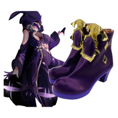 Genshin Impact Electro Cicin Mage Cosplay Shoes for Anime Conventions - Halloweez
