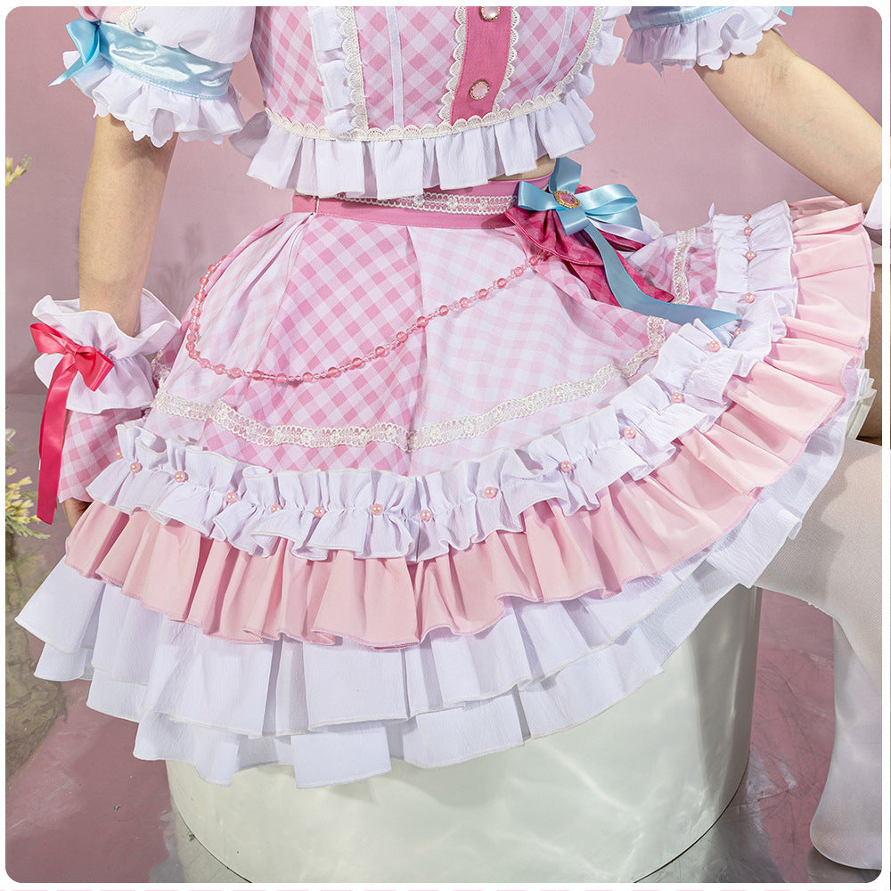 Bangdream Maruyama Aya Cosplay Costume - BanG Dream! Game Outfit for Women - Halloweez