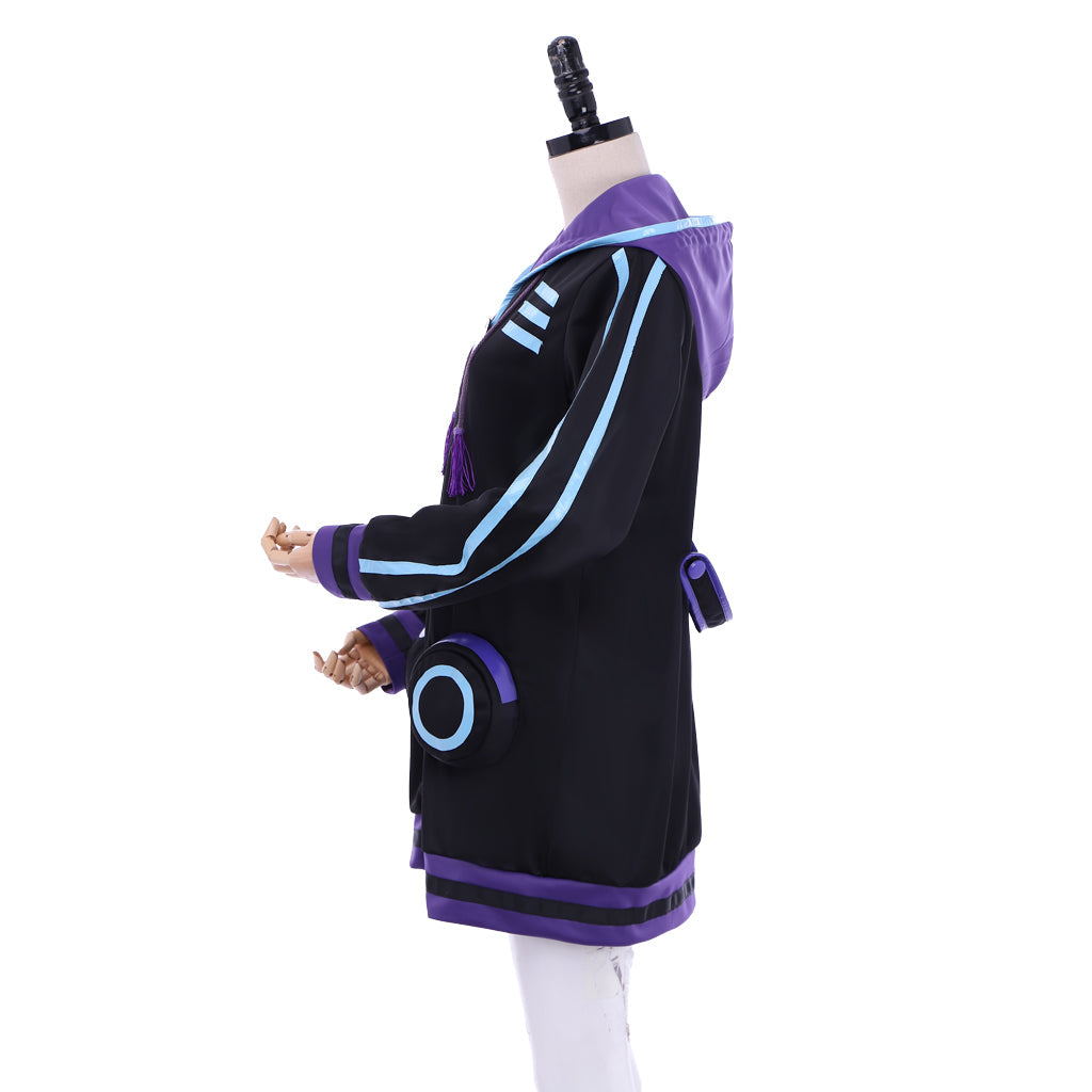 Halloweez Purple Heart Hoodie Cosplay Costume - Inspired by Hyperdimension Neptunia