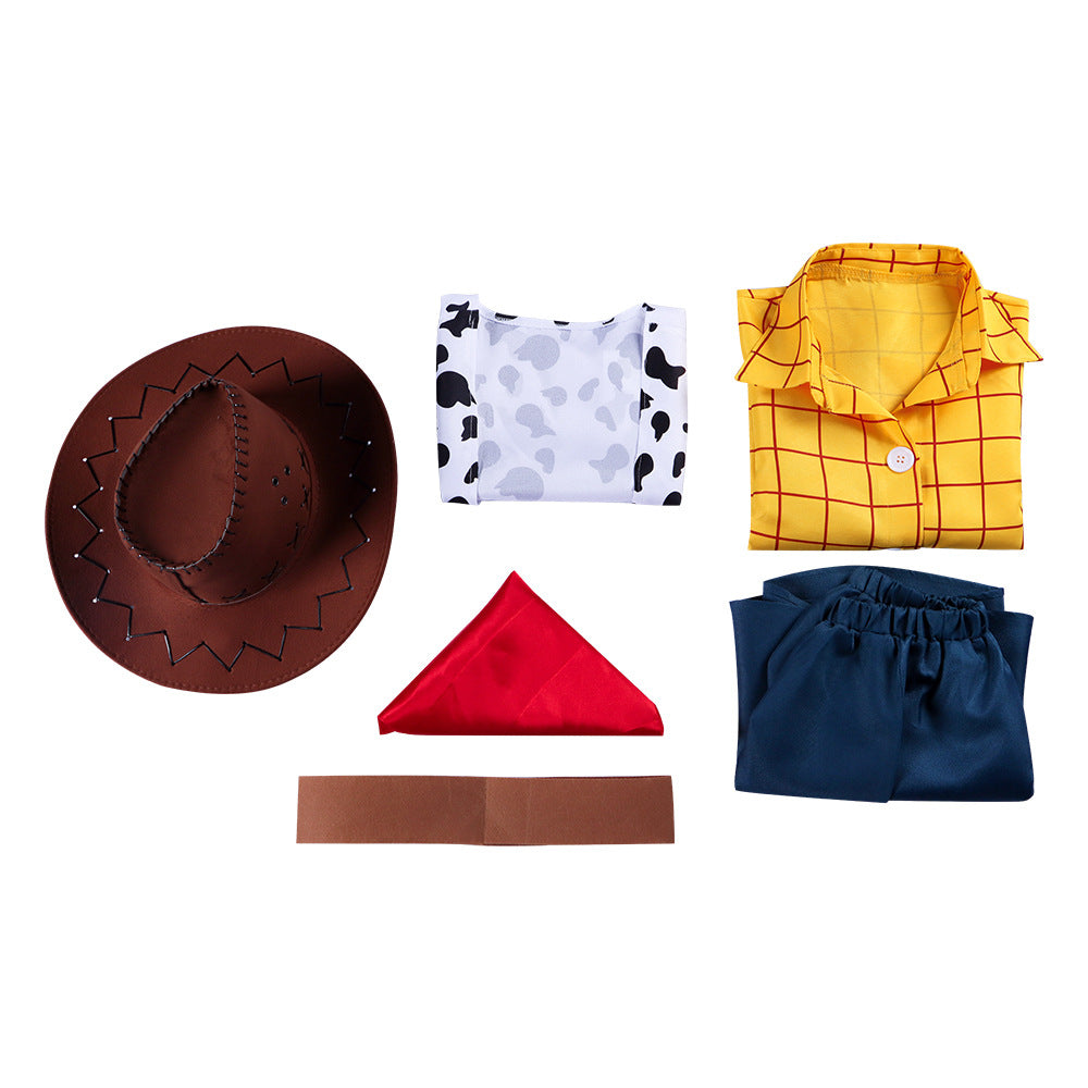 Children's Day Toy Story Costume Performance Outfit Cowboy Woody Children Cosplay Role Play Costume