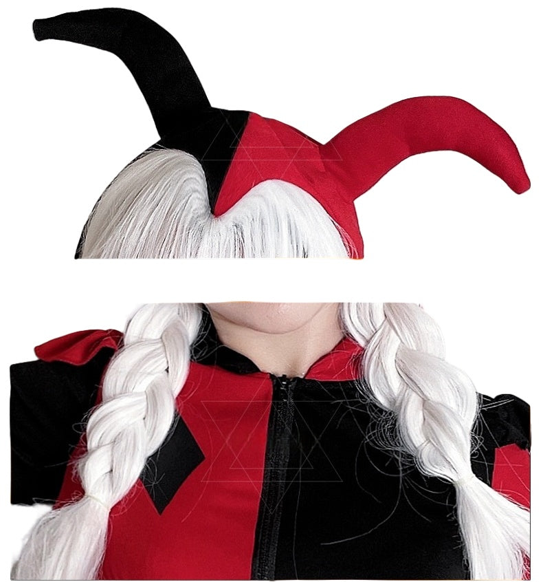 Halloween Harley Quinn Costume Adult Cosplay Dress for Suicide Squad Fans - Halloweez