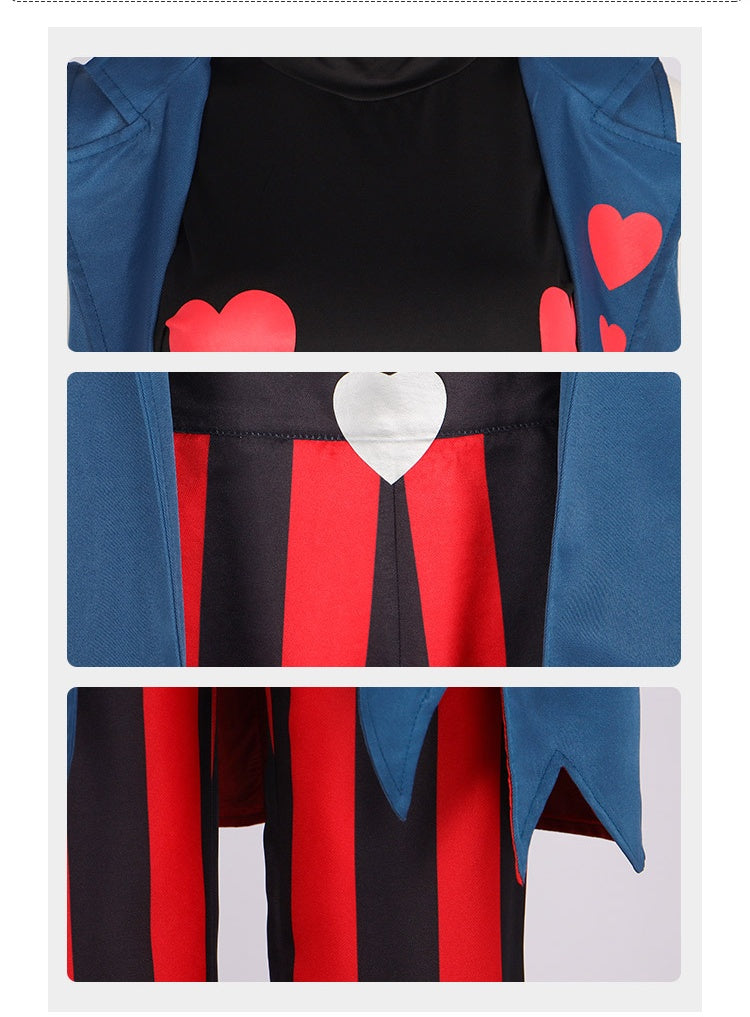 "Hazbin Hotel Hell's Inn Cosplay - 3V Group Velvette Costume for Halloween"