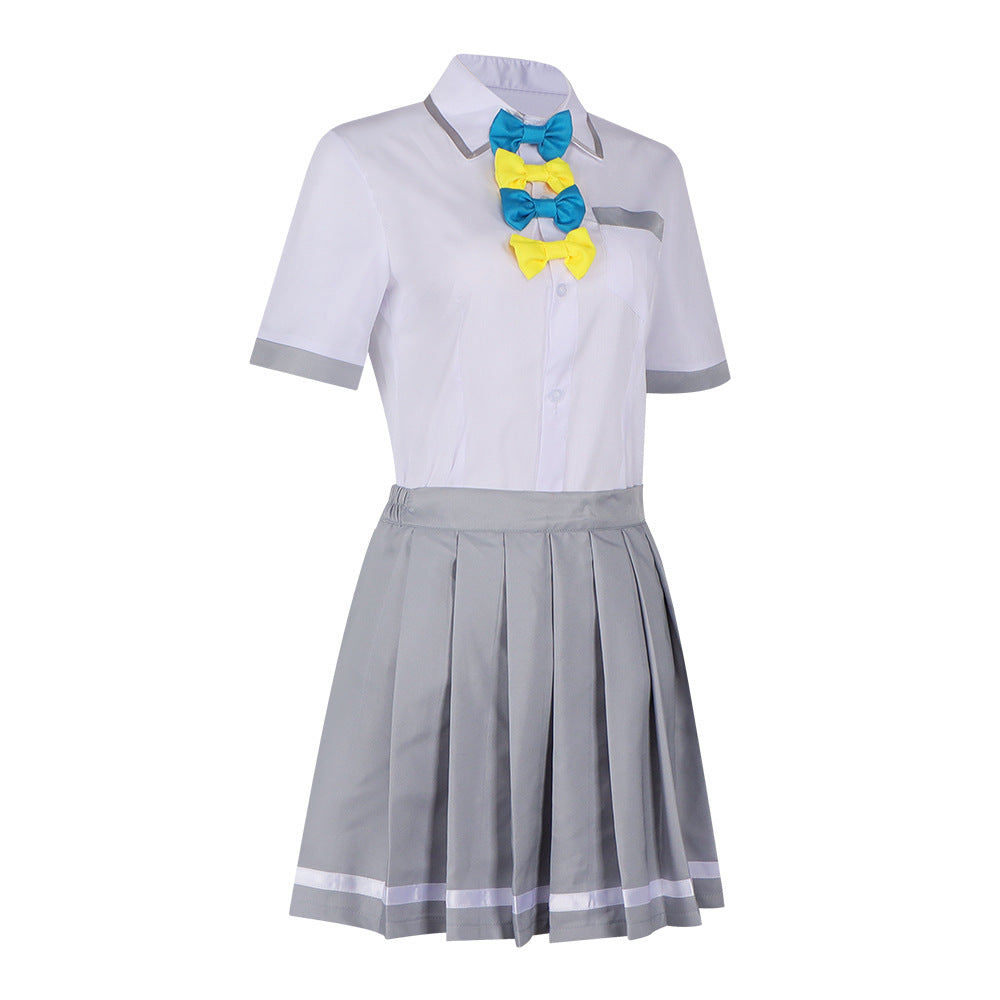 Yae Kokonoe, Shio Lemon, Komari Chika Cosplay JK School Uniform for The 8th Son? Are You Kidding Me? Anime - Halloweez