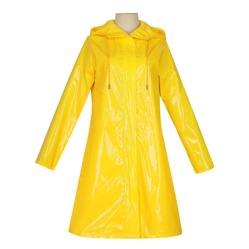 Coraline Cosplay Costume Caroline Full Set Yellow Raincoat Halloween Performance Suit for Women