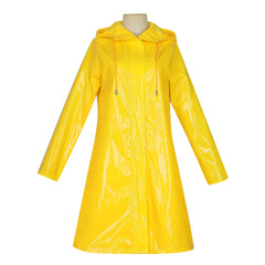 Coraline Cosplay Costume Caroline Full Set Yellow Raincoat Halloween Performance Suit for Women