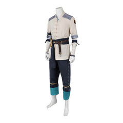 Halloweez Raiden Cosplay Costume Full Set - Mortal Kombat 1 Battle Uniform for Halloween & Parties