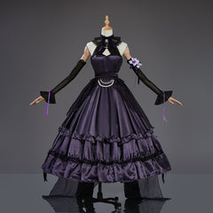 Official Dragon Raja: Cassel's Gate Yamashita Erii (Tsukuyomi) Cosplay Costume Full Set for Women - Halloweez