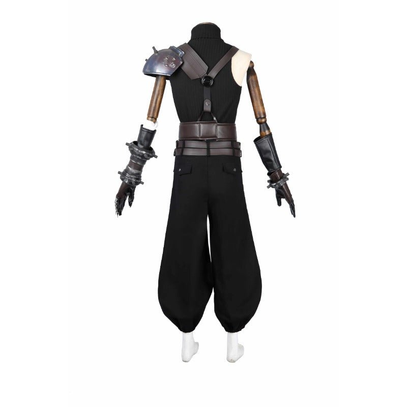 FF VII Rebirth Cloud Strife Cosplay Costume Wig & Outfit for Halloween & Carnival - Coscosmos