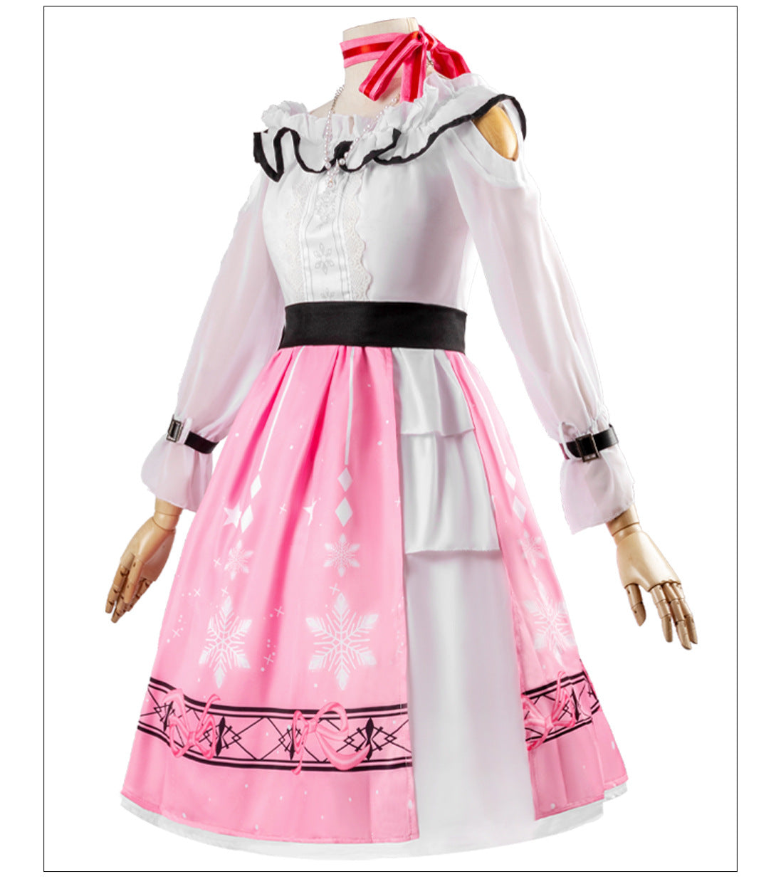 Infinity Nikki Starter Outfit Cosplay Costume for Women - Anime Game Character Role Play Dress - Halloweez