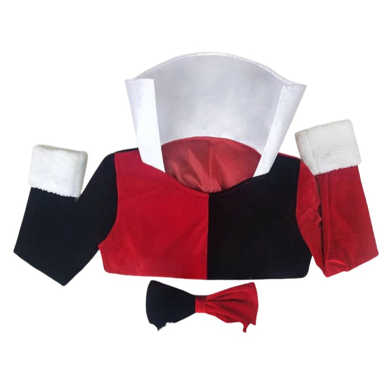 Red Queen Cosplay Costume Alice in Wonderland Red Heart Queen European Dress - Halloweez