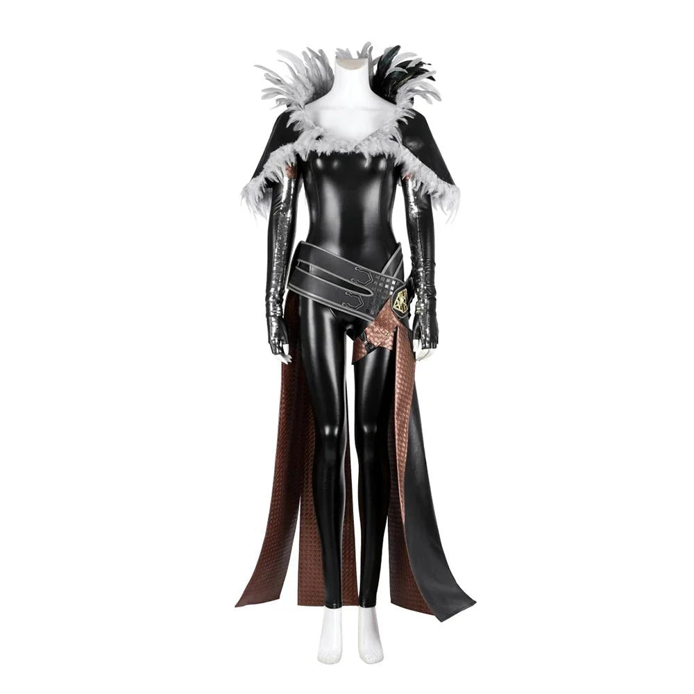 FF16 Benedikta Harman Cosplay Costume For Women Black Jumpsuit Battle Uniform Halloween Carnival Party Disguise Suit - Coscosmos