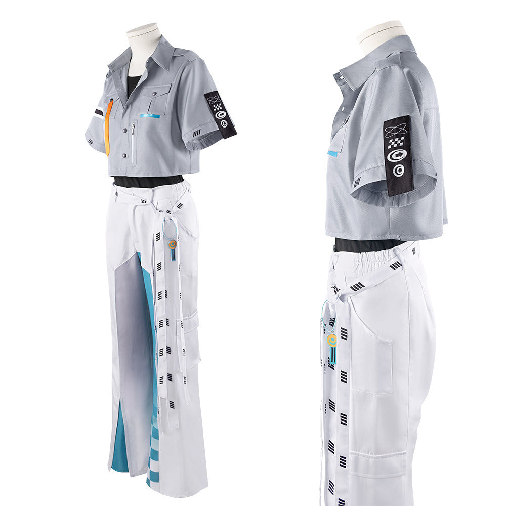 Rainbow Club VTuber Kaida Haru Anime Cosplay Casual Unisex Outfit - Nijisanji Cosplay Costume - Halloweez