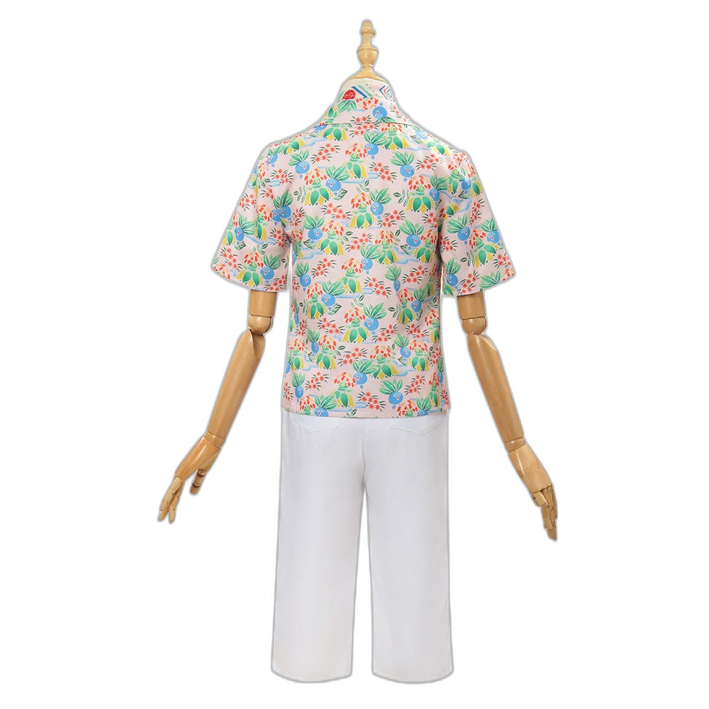 Anime Pokémon Concierge Cosplay Costume Female Protagonist 2D Role-Playing Suit - Halloweez