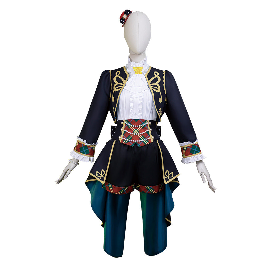 THE iDOLM@STER Tenkubashi Tomoka 2D Cosplay Anime Costume Game Women's Pants Set - Halloweez