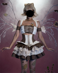Genshin Impact Navia Cosplay, Custom Fontaine Noble Light Battle Skirt for Halloween Comic Con