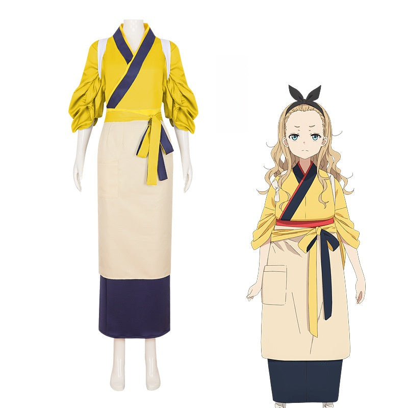 Lycoris Recoil Cosplay Costume Chisato Nishikigi Takina Inoue Japanese Yukata Cos - Halloweez