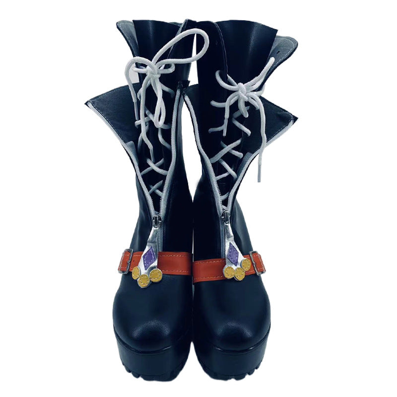 Ensemble Stars Kohaku Sakuuma Spider Halloween Cosplay Shoes for Anime Expo Performance - Halloweez