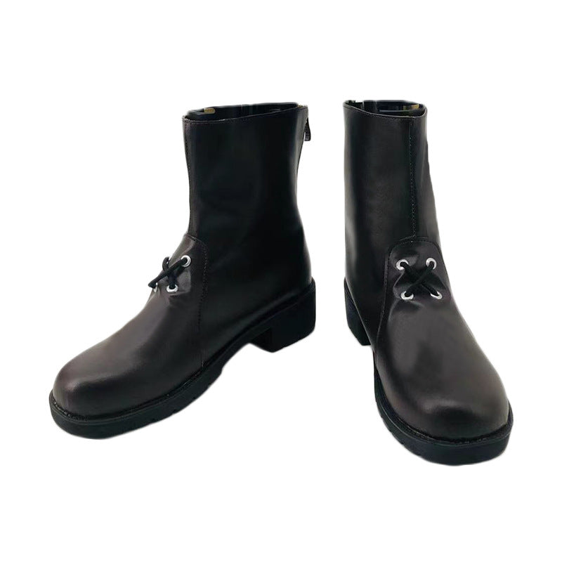 Tomorrow's Ark Skadi Cosplay Shoes for 2D Anime Exhibition Performance Custom Design - Halloweez