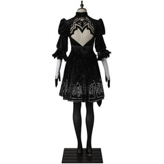 Halloweez Yorha 2B Cosplay Costume for Women - Perfect for Halloween & Carnival